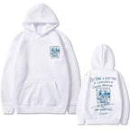 Radiohead "No Surprises" Album Print Oversized Hoodie | Streetwear