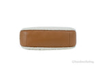 Coach Teri Small Shearling Leather Logo Motif Shoulder Bag