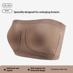 Plus Size Strapless Seamless Tube Bra