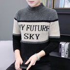 Men's Thickened Sweater for Autumn and Winter Youth