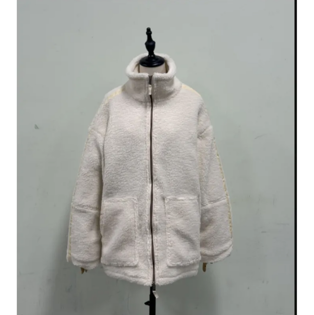 New Fashion Loose Anti-Cashmere Zipper Jacket