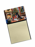Keeshond Cozy Christmas Sticky Note Holder