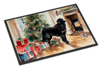 Flat-Coated Retriever Cozy Christmas Doormat