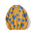 Men's Heart Full Jacquard Sweater