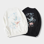 Vintage Embroidered Crewneck Sweatshirt Men’s Hoodie | Streetwear