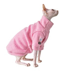 Warm Thickened Coat for Hairless Cats in Winter