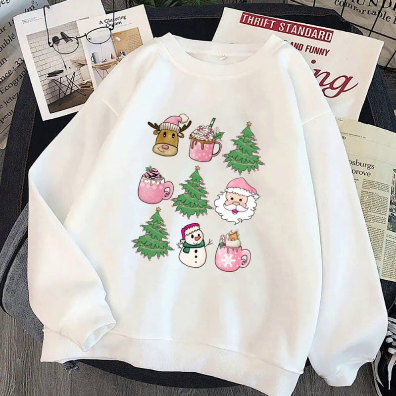 European Size Christmas Seasonal Sweatshirt | Streetwear