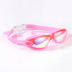 Anti-Fog Swim Goggles with Earplugs (Myopia Options)