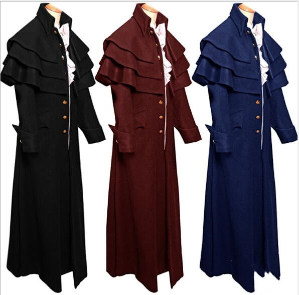 Men's New Medieval Coat for Cosplay