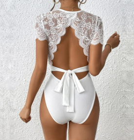 WOLFF Backless Bodysuit - Summer Women's One Piece