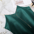 Sexy V-neck Satin Chain Camisole for Women
