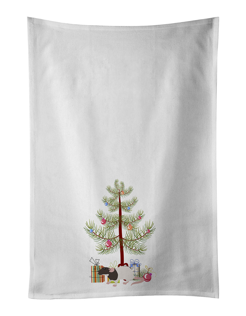 Dumbo Rat Merry Christmas Kitchen Towel Set of 2