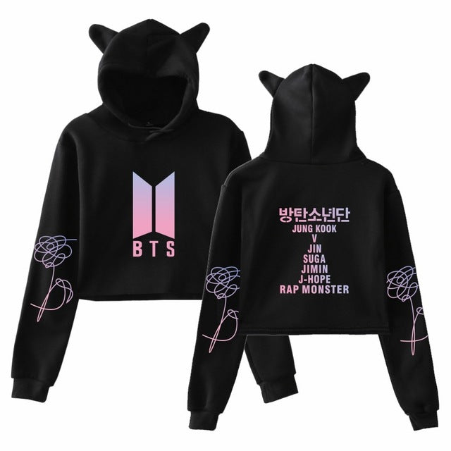 Cute Cat Ear Hoodie for Women's Autumn Winter Wear