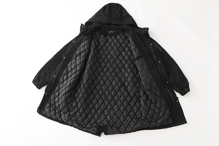 Plus Size Men's Casual Hooded Fashion Jacket