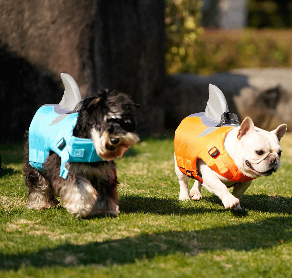 Flying Shark Fin Life Jacket for Dogs - Outdoor Use