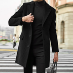 Men's Mid-Length Deerskin Windbreaker Jacket
