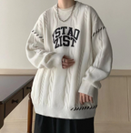 Thick Twist Coat for Men - Casual Sweater Style