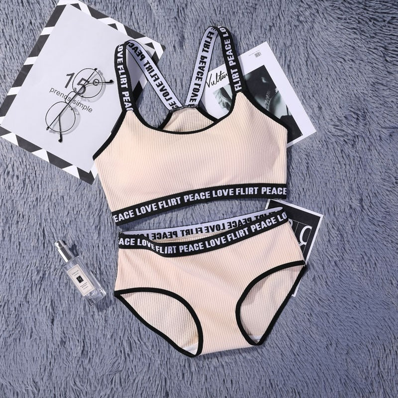 Vest Bra Set