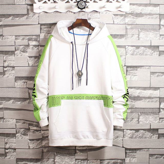Men's Hip Hop Spring Jacket - Red & White Styles