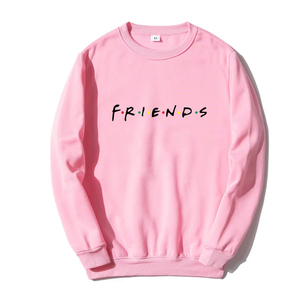 Friends Logo Hoodie in Red, Black, and Pink (Men's) | Streetwear