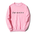 Friends Logo Hoodie in Red, Black, and Pink (Men's) | Streetwear