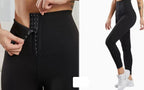 Double Breasted Yoga Corset Leggings for Women