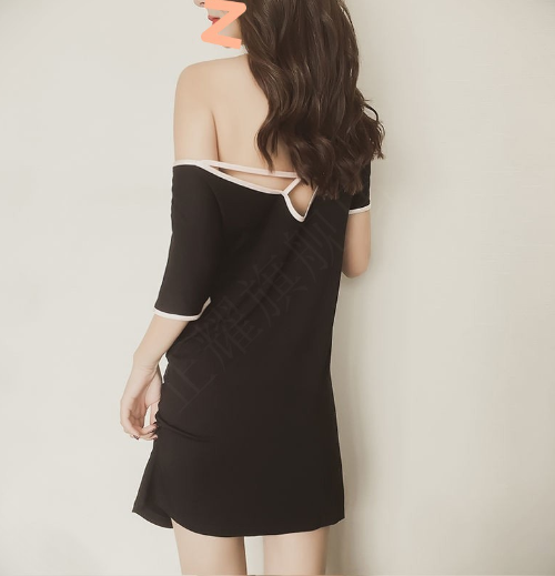 Ladies' Modal Sleeveless Summer Nightgown with Backless Design
