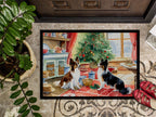Papillon Christmas Cookies Doormat