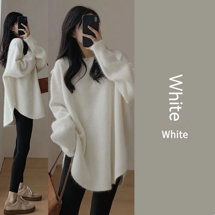 Soft Knit Versatile Bottoming Shirt