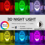 [Duplicate] [Archived] 3D Acrylic Christian Cross Night Light - USB Powered | Christian Home Decor