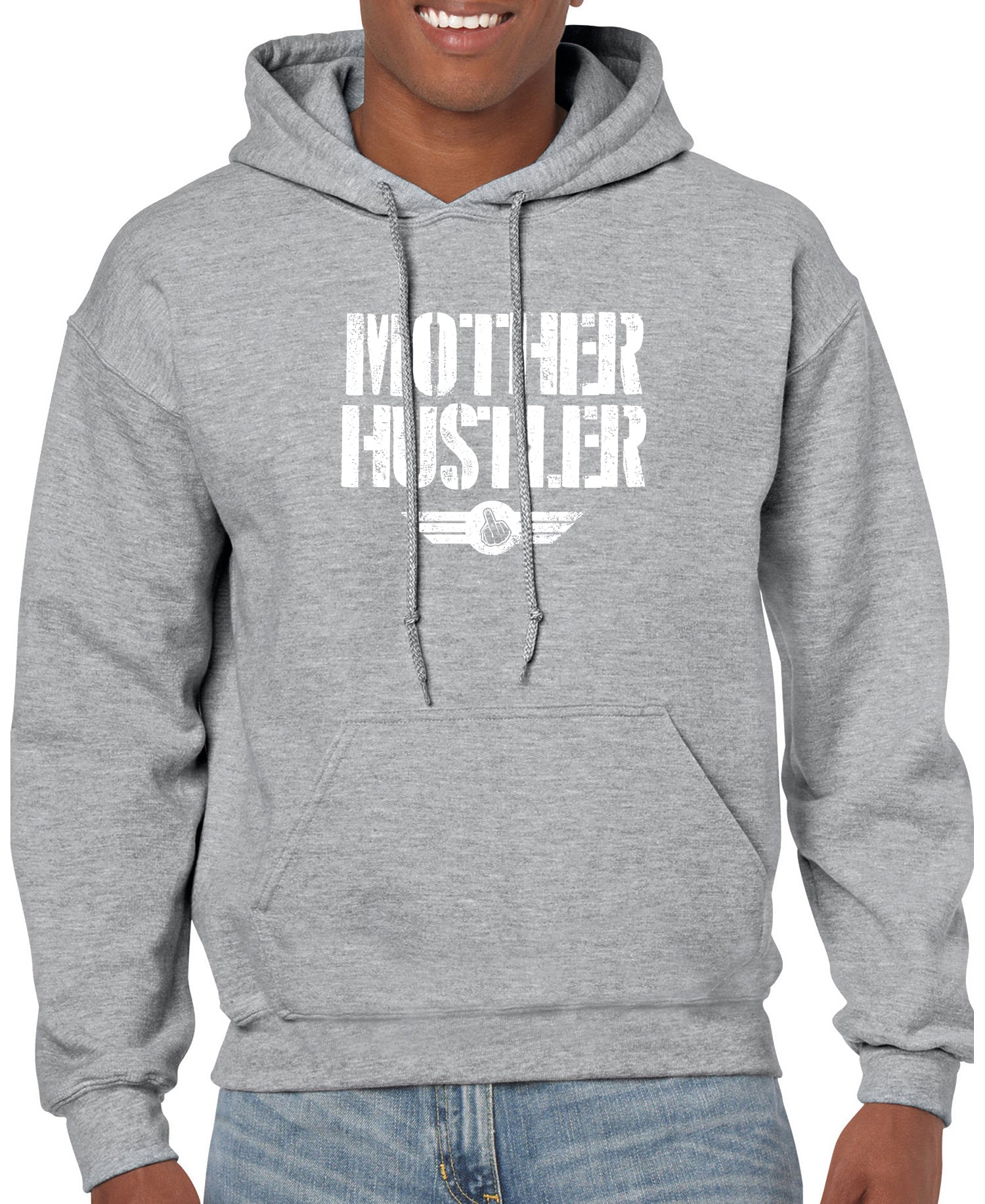 Mother Hustler Men’s Hoodie | Streetwear