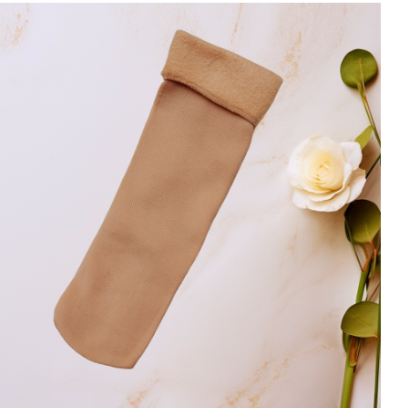 Thickened Fleece-Lined Nylon Floor Socks