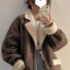Women's Suede Short Coat