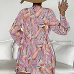 Women's Sexy 3-Piece Bikini Set with Long Cover-Up