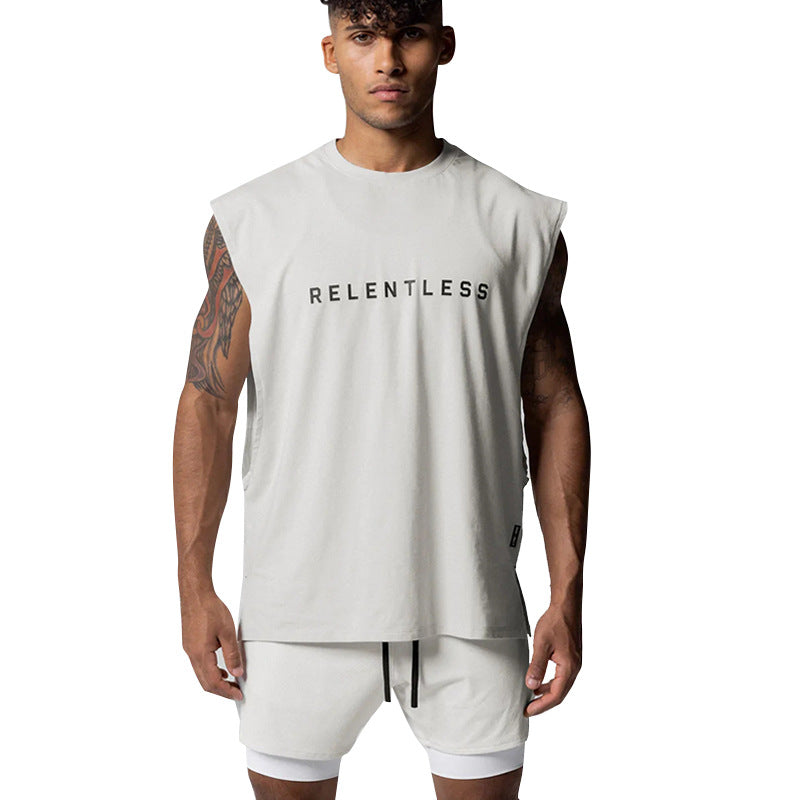 Men's Summer Sports Tank Top - Loose Fit Casual Tee
