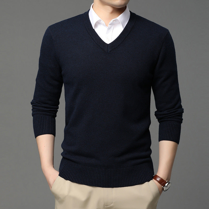 Long Sleeve Base Layer Shirt for Middle Aged Men