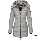 Mid-length Slim-fit Quilted Jacket