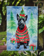 Scottish Terrier Christmas Garden Flag