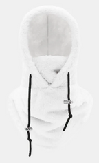 Cold Protection Thickening Scarf Hat | Embroidered Cap