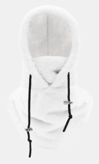 Cold Protection Thickening Scarf Hat | Embroidered Cap