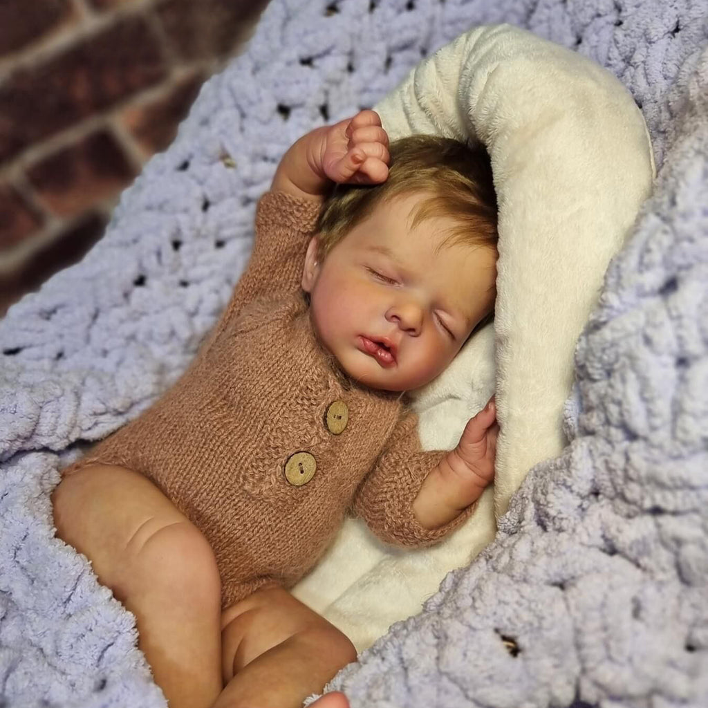 49cm Realistic Reborn Baby Doll with Visible Veins