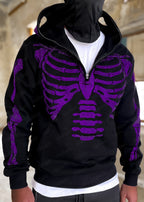 Personalized Graphic Embroidered Loose Pullover Hoodie | Streetwear