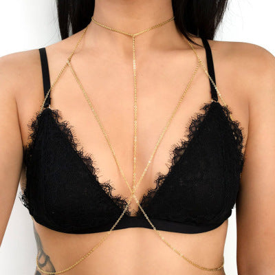 Layered Bikini Body Chain Harness
