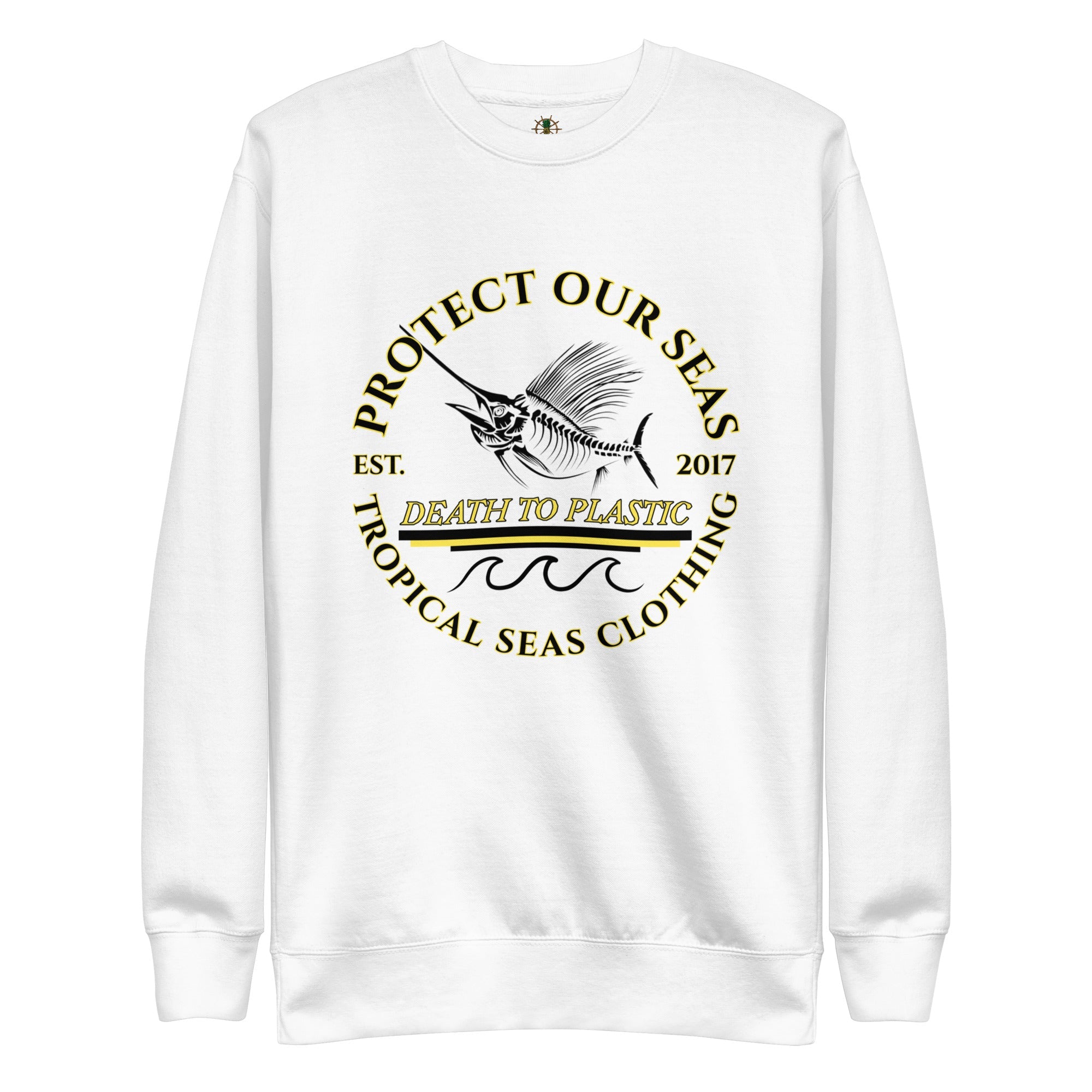 Men's Premium Death to Plastic Sweatshirt | Streetwear