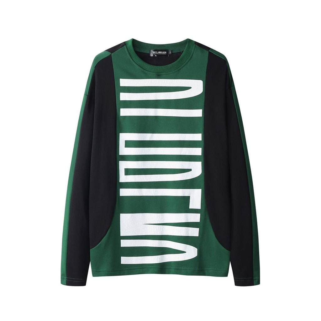 Loose Fit Long Sleeve Sweater for Couples