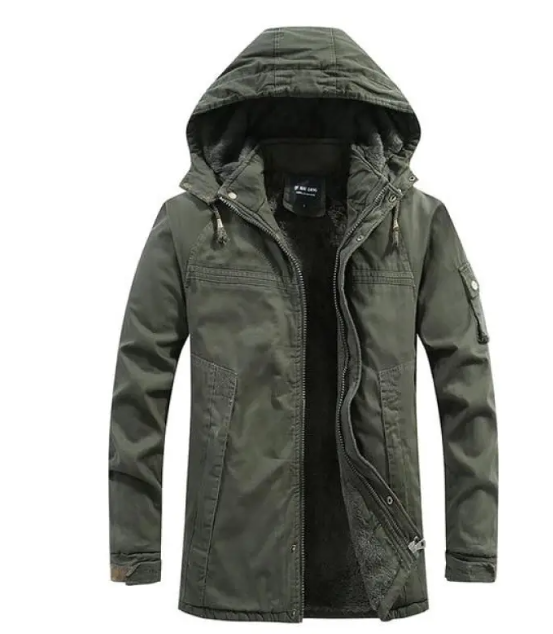 Men's Plush Washed Jacket