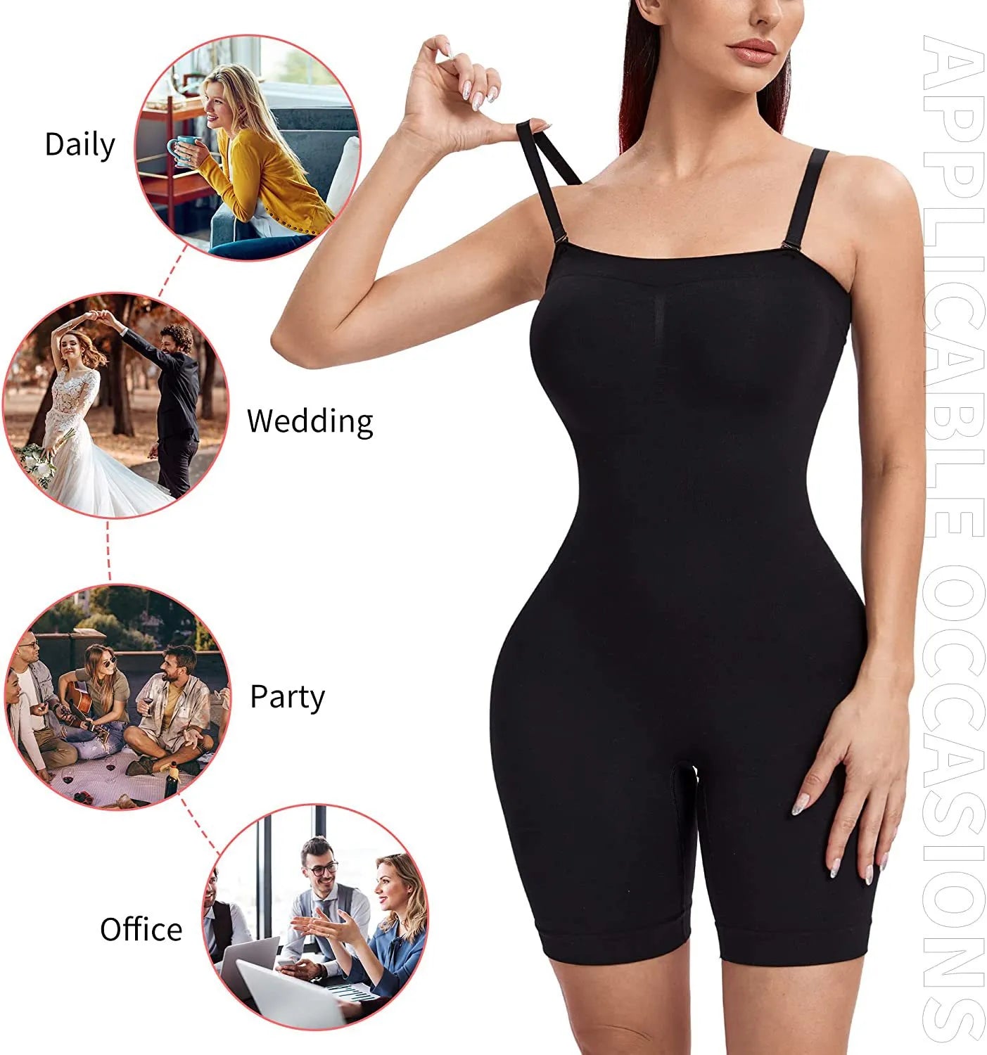 Women's Push Up Shapewear Bodysuit