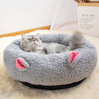 Lamb Wool Round Deep Sleep Pet Cat Litter