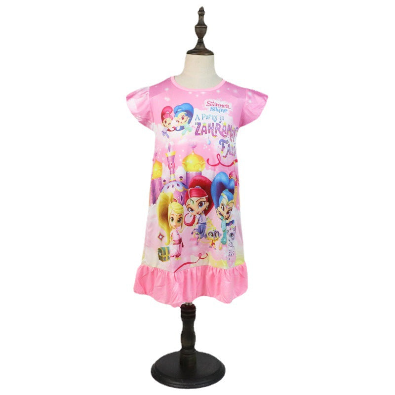 2023 Girls' Summer Dress and Sleepwear Collection
