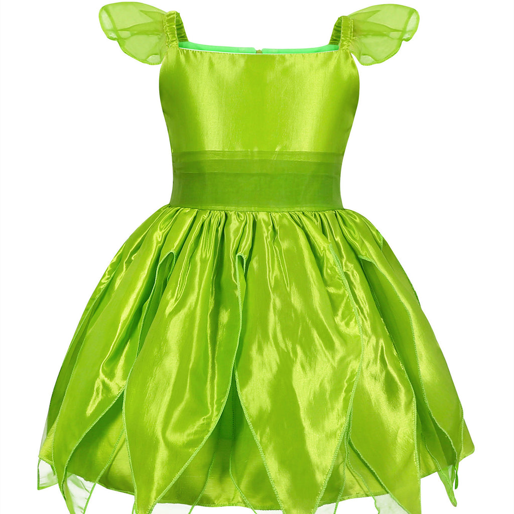 Christmas Green Elf Dress for Children